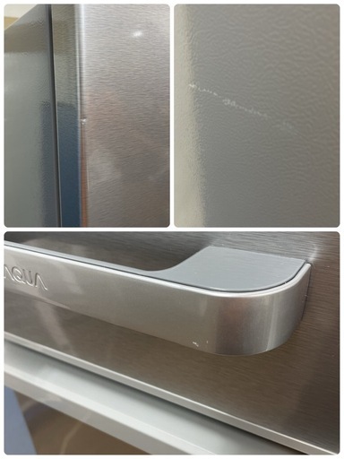 I439 ? AQUA 4ドア冷蔵庫（355L 右開き）21年製 AQR-36K ⭐ 動作確認済 ⭐ クリーニング済