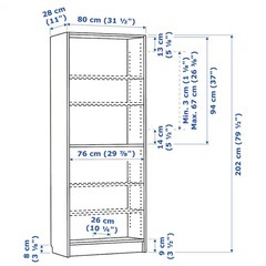 IKEA 本棚Billyの画像