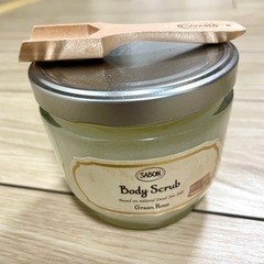 新品 未開封 - SABON ボディスクラブ グリーンローズ 600g