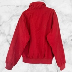 エディーバウアー❤ナイロンジャケット　ジャンパー　裏フリース　レッド　即購入可能の画像