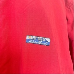 エディーバウアー❤ナイロンジャケット　ジャンパー　裏フリース　レッド　即購入可能の画像