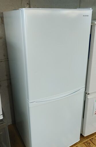 セール！3か月間保証☆配達有り！10000円(税抜）アイリスオーヤマ 142L 2ドア冷蔵庫 2022年製 ホワイト