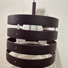 照明器具　和モダン　2灯　ペンダントライト