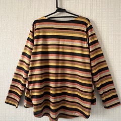 ★おしゃれなデザインのドッキングカットソー 春秋★美品の画像
