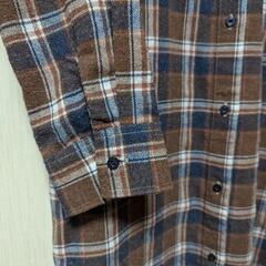 コンバース　チェックロングシャツの画像