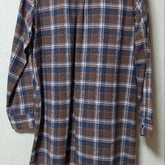 コンバース　チェックロングシャツの画像