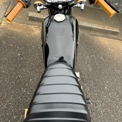 GN125H カスタム　黒　旧車スタイル　吸い込み　スズキの画像