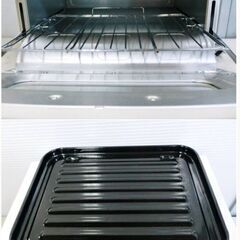 アラジン　グラファイトトースターAET-GS13B　動作良好　2019年製　2枚焼き 1250W　受け皿付き　遠赤グラファイト　網取外し可能　Aladdinの画像