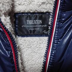 THRUXTON  中綿ジャンパーフード付  4Lの画像