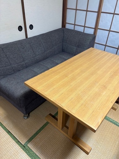ソファ　机テーブル　セット