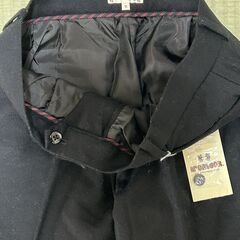 McGREGOR　11号　ウールストレートパンツ　未使用ですの画像