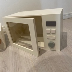 お話中 キッチン 電子レンジ セット売りの画像