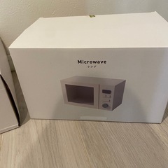 お話中 キッチン 電子レンジ セット売りの画像