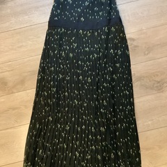 non -sens ロング　ワンピース　ブラック系　サイズFの画像