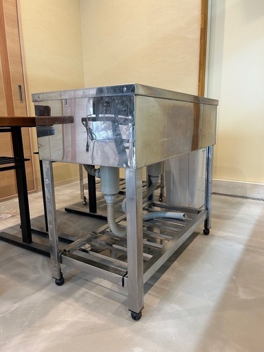 二槽シンク 900 450 800 