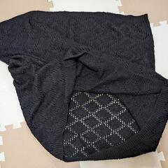 ニットのストールの画像