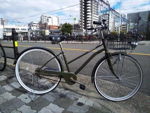 ♪ジモティー特価♪砲弾型ライトがおしゃれな２６型軽快車　中古