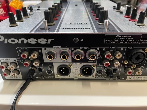 pioneer パイオニア djm-707 djミキサー 