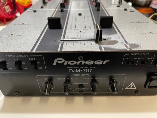 pioneer パイオニア djm-707 djミキサー 