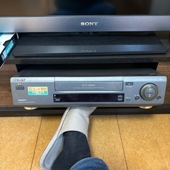 VHSビデオレコーダー SONY ゴク楽ビデオ
