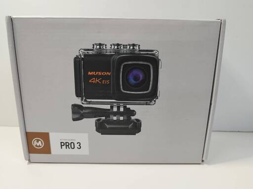 【未使用】MUSON 4K EIS PRO 3 アクションカメラ