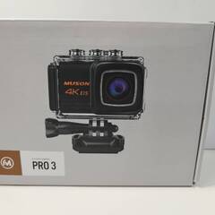 【未使用】MUSON 4K EIS PRO 3 アクションカメラ