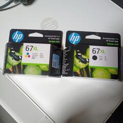 HPプリンター(ジャンク品)新品純正インク付き