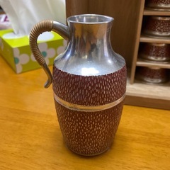値下げ　錫製の徳利､猪口の画像