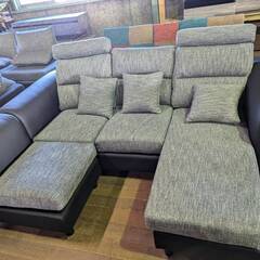 カウチソファー布製　人気商品