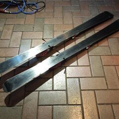 KAZAMA 130cm ジュニアスキー SPAX J ルックビンディング付き板 ポールセット スキー授業 カザマ 札幌市 新道東店の画像
