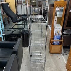 メタルラック　No.15147　シルバー　アイリスオーヤマ　キャスター付き　【リサイクルショップどりーむ天保山店】の画像