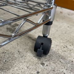 メタルラック　No.15147　シルバー　アイリスオーヤマ　キャスター付き　【リサイクルショップどりーむ天保山店】の画像