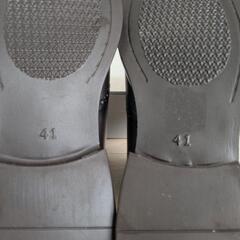 RODE SKO メダリオン レインブーツ サイズ41(約26cm) サイドゴアの画像