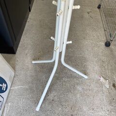 ポールラック　No.15149　帽子掛け　ホワイト　【リサイクルショップどりーむ天保山店】の画像