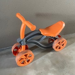 ベビーキッズバイク☆オレンジ三輪車風