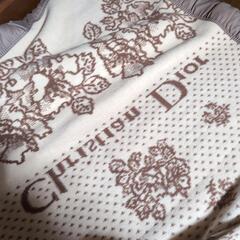 難あり　ChristianDior　毛布