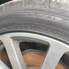 無限 MUGEN タイヤホイール17インチの画像