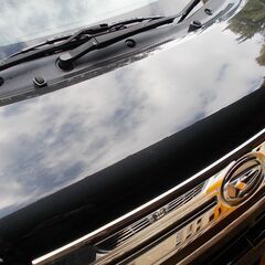 売約済☆H25 ムーブカスタム 衝突軽減ブレーキサポート装着車 ひょう被害現状の画像