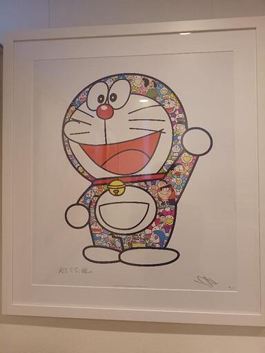 値下げ☆村上隆☆ドラえもん☆額装済み☆ED85/1000