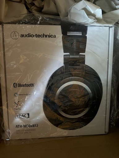オーディオテクニカ　audio-technica  ATH-M50xBT2ワイヤレスヘッドセット
