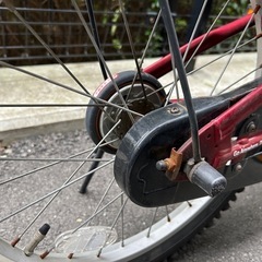 マウンテンバイク　Jeep 18インチ　レッドの画像