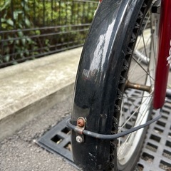 マウンテンバイク　Jeep 18インチ　レッドの画像