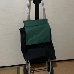 ◆ティコブ◆ファッションカート◆ショッピングカート◆保冷バッグ付◆フォレストグリーン◆の画像