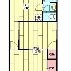 🏢安心の叶えRoom✨『1DK』昭島市宮沢町✨敷金礼金無料💰✨人...