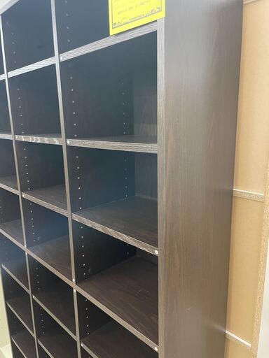 【ジモティ来店特価！！】　本棚　ダークブラウン 　J-1117