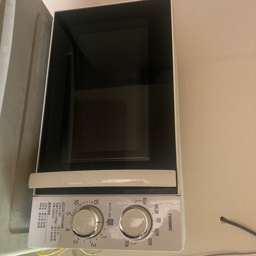 電子レンジ決まりました。