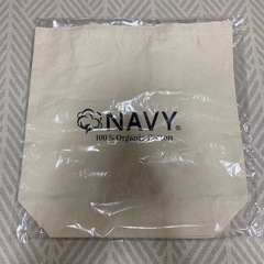 NAVY キャンバストートバッグ
