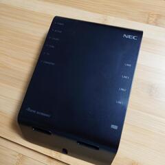 Wi-Fiルーター NEC Aterm PA-WG1900HP2 