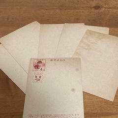 昭和38年　年賀はがき　6枚　長期保管品の画像