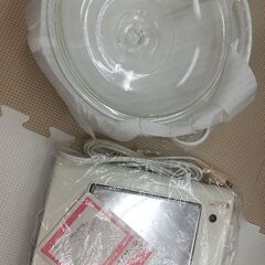 新品 鍋と電気保温プレート 
